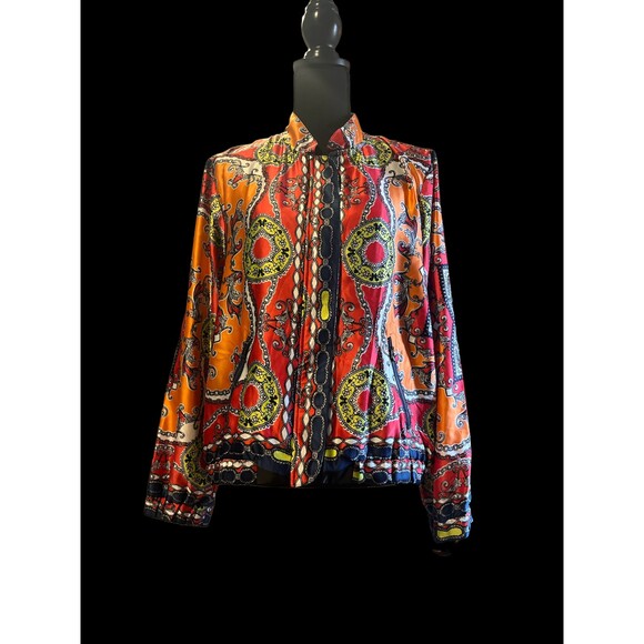 ny collection bright colored jacket. Size XL - Picture 1 of 4